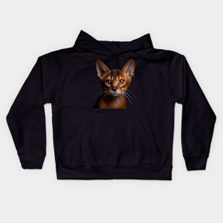 Abyssinian Cat - A Cute Gift Idea For All Cat Lovers And Cat Moms Kids Hoodie